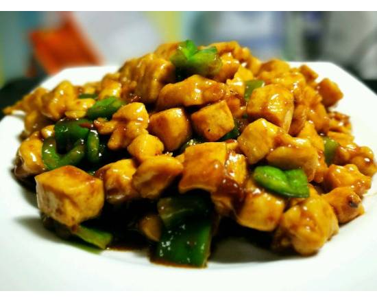 宫爆鸡肉饭Kung Pao Chicken Rice